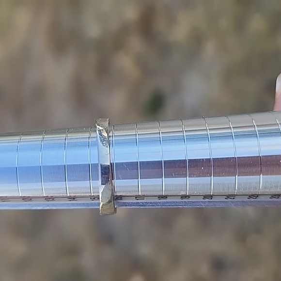 Blue Fire Opal Sterling Silver Ring 🔥 💙 - Picture 4 of 12